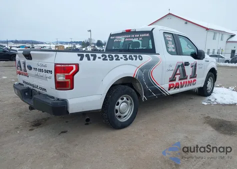 2018 Ford F-150 Xl z USA, uszkodzony, nr VIN 1FTEX1CB5JKF87998